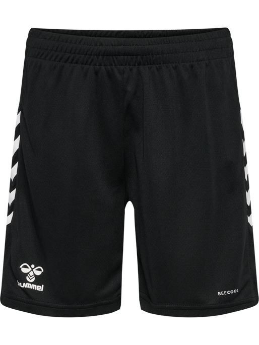 hmlSTALTIC POLY SHORTS KIDS, BLACK, packshot