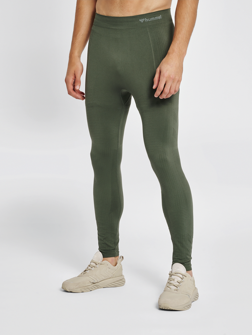 Mens seamless running clearance tights
