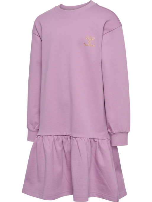 hmlHELLA DRESS L/S, LAVENDER HERB, packshot