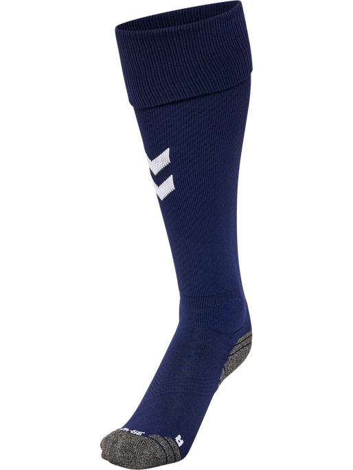 hmlPRO FOOTBALL SOCKS, MARINE/WHITE, packshot