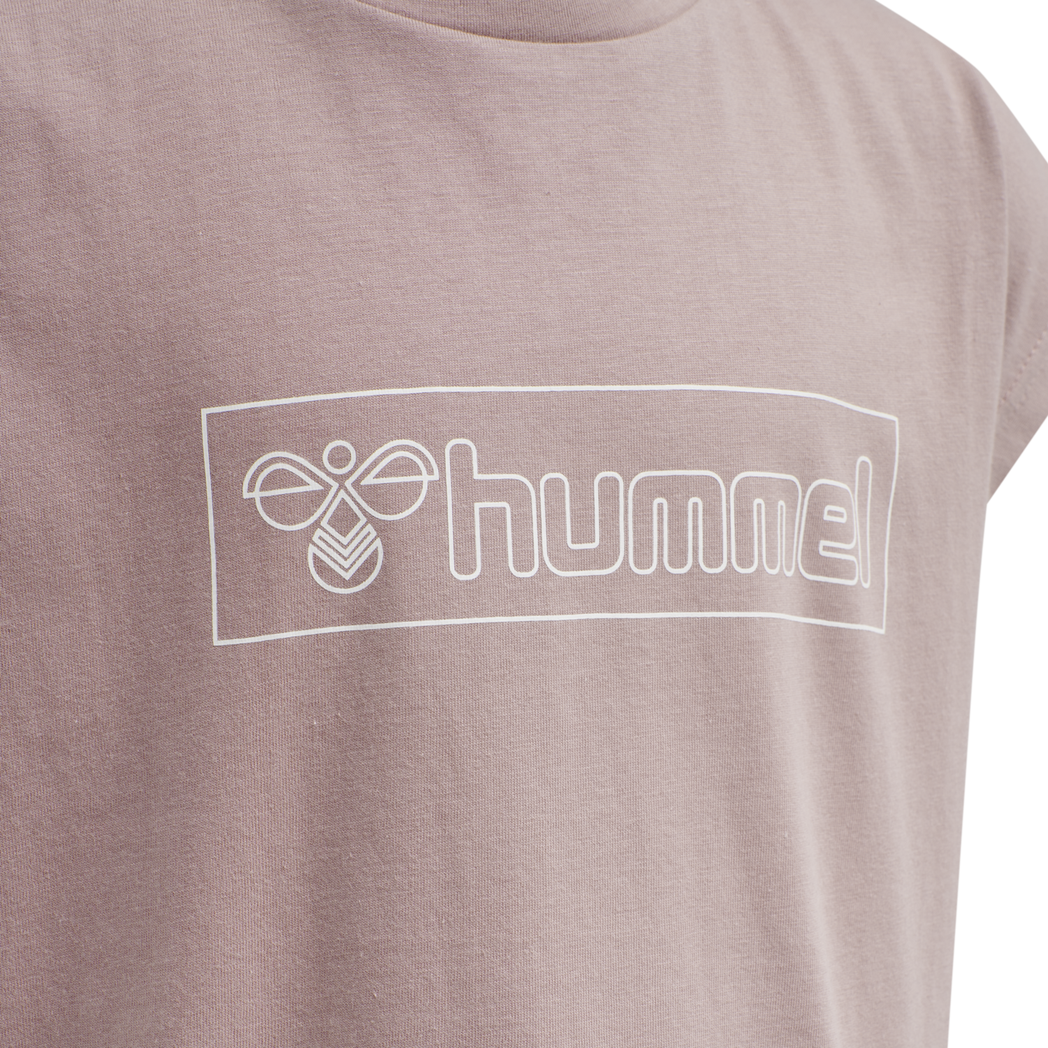 hmlBOXLINE T-SHIRT S/S, WOODROSE, packshot