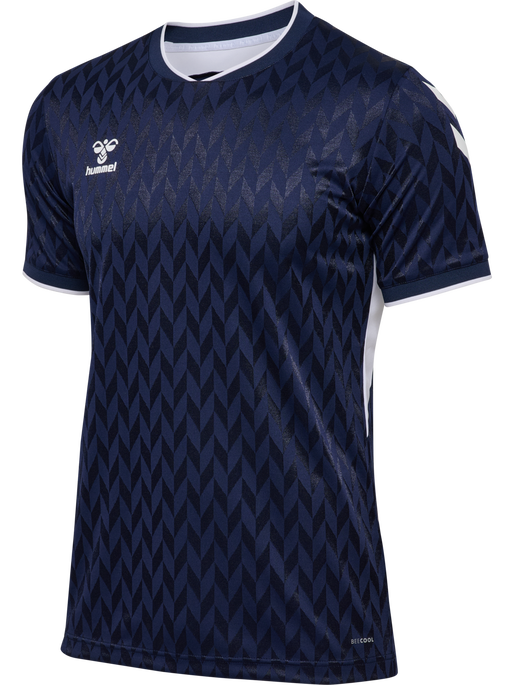 hmlMATCH LEGEND JERSEYS S/S, MARINE, packshot