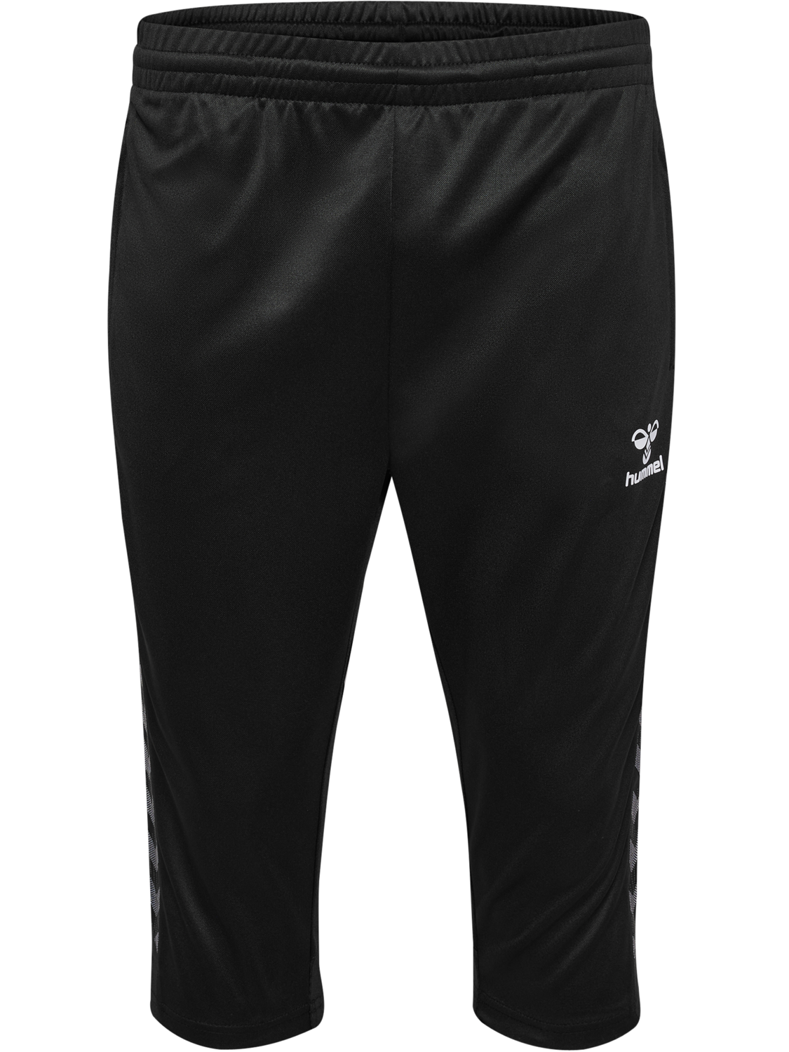 hmlAUTHENTIC 3/4 PANTS, BLACK, packshot