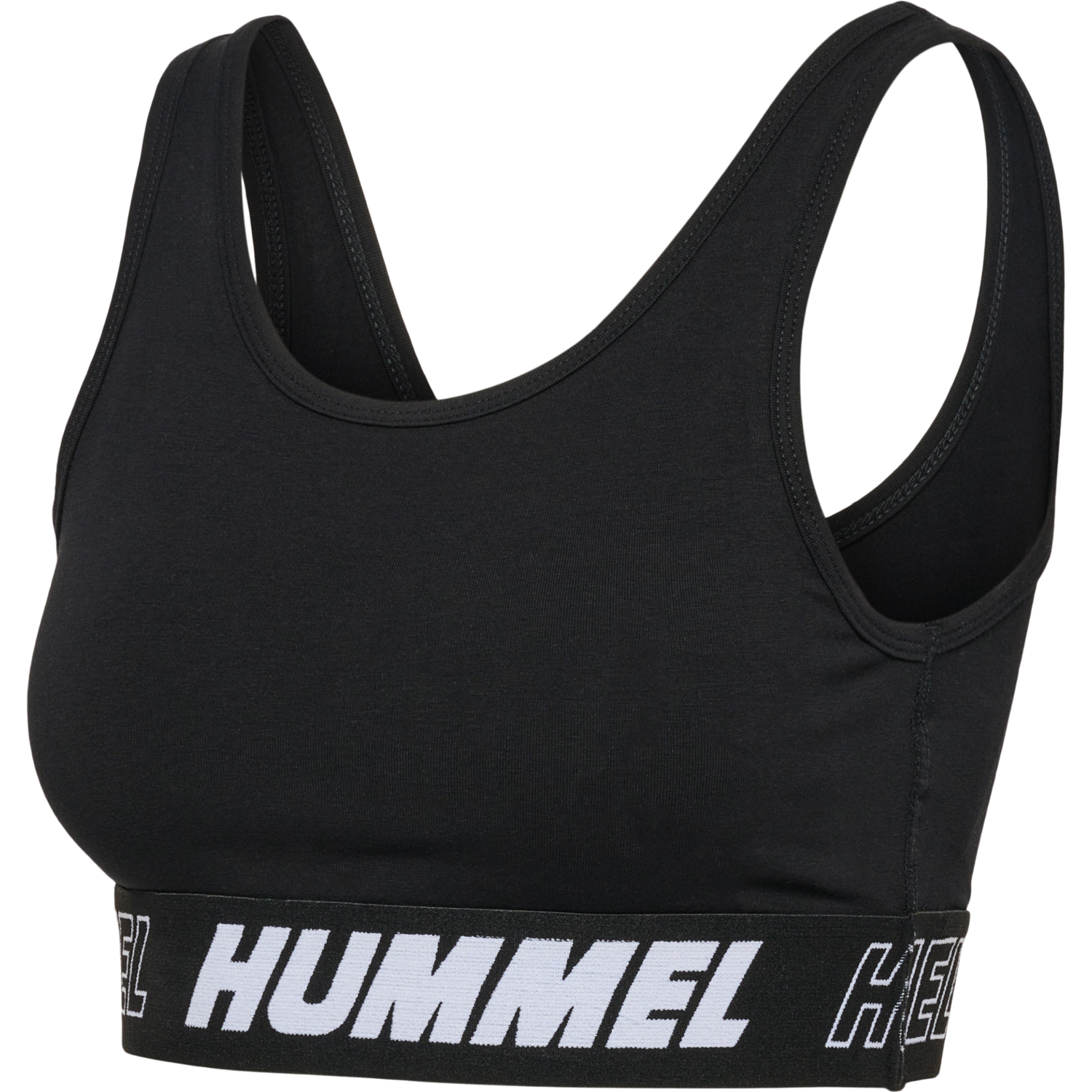 hmlTE MAJA 2-PACK COTTON SPORTS TOP, BLACK/DRIFTWOOD, packshot
