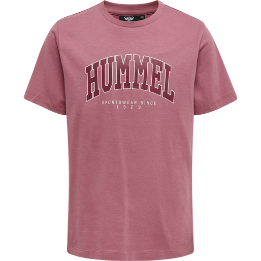 hmlFAST T-SHIRT S/S, MESA ROSE, packshot