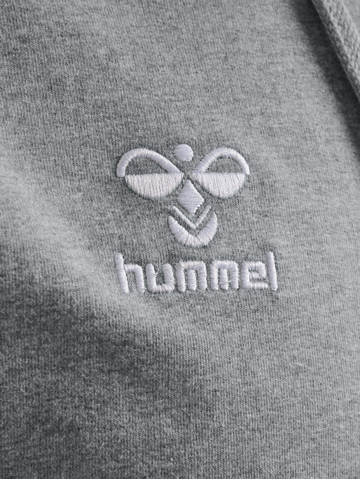 hmlGO 2.0 ZIP HOODIE, GREY MELANGE hmlGO 2.0 ZIP HOODIE, GREY MELANGE, packshot