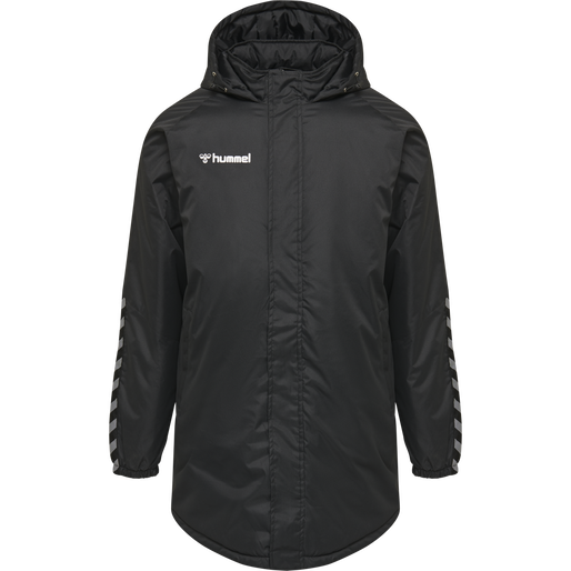 hmlAUTHENTIC BENCH JACKET, BLACK/WHITE, packshot