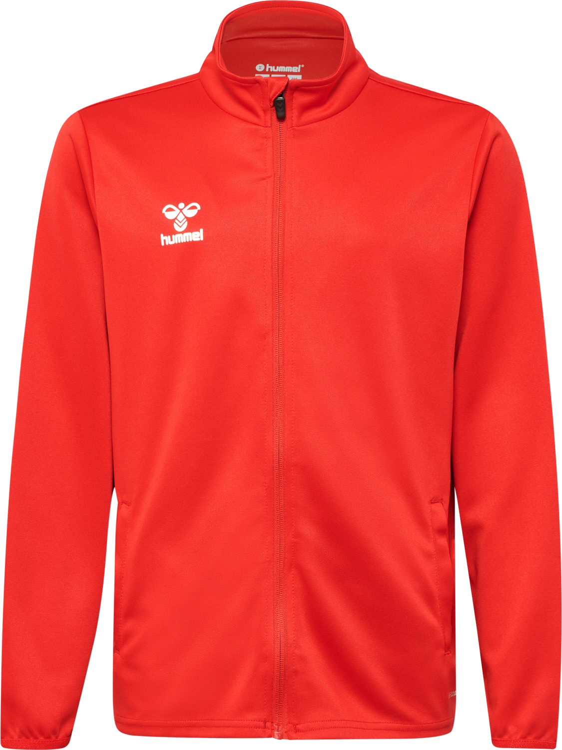 hmlESSENTIAL TRACK JACKET KIDS, TRUE RED, packshot