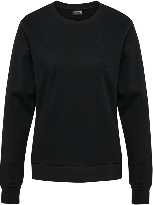hmlACTIVE SWEATSHIRT WOMAN, BLACK hmlACTIVE SWEATSHIRT WOMAN, BLACK, packshot
