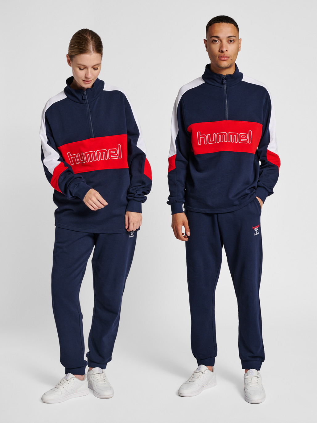 hmlIC CLAUDE HALF ZIP SWEATSHIRT