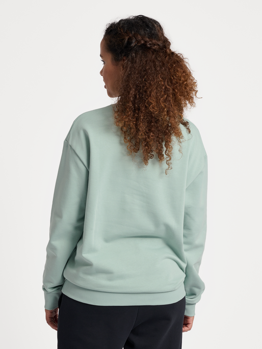 hmlHIVE OWEN SWEATSHIRT, CLOUD BLUE, model