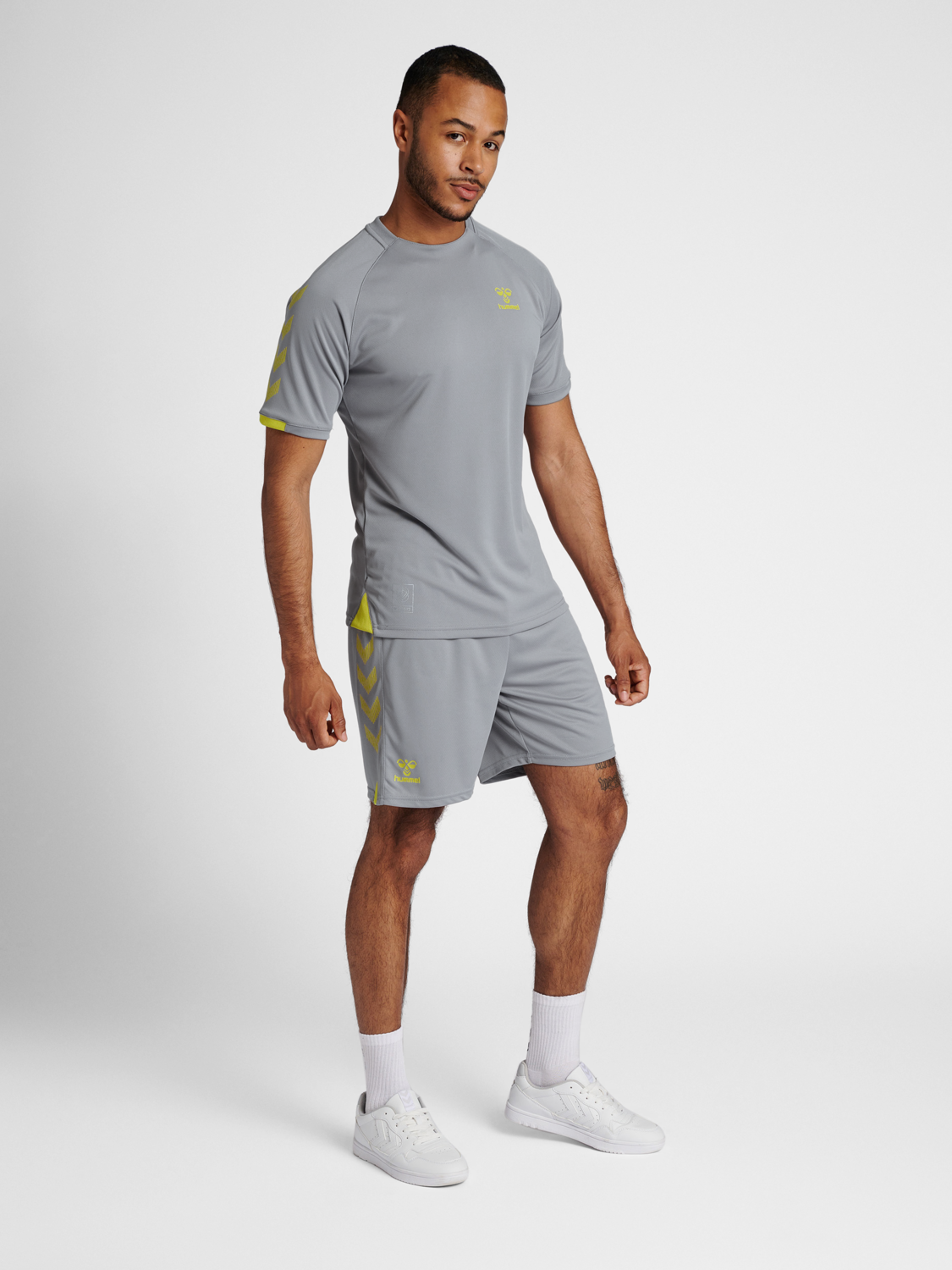 hummel GG12 ACTION SHORTS - ALLOY 