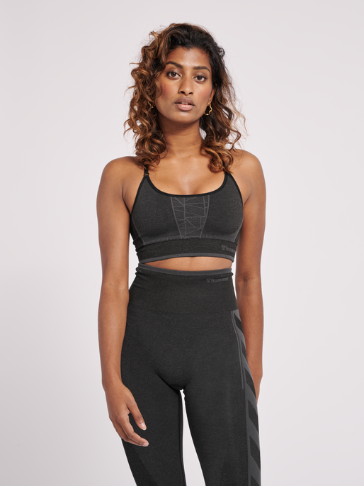 hummel MT ENERGY SEAMLESS SPORTS TOP - BLACK