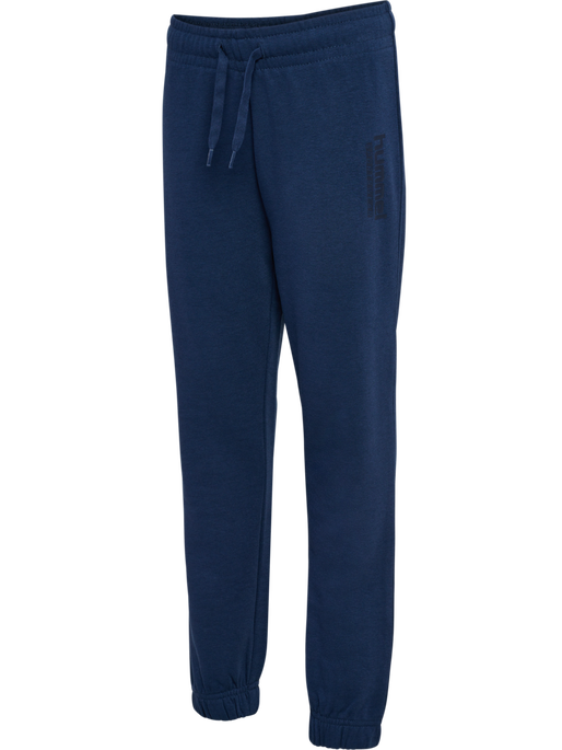 hmlJR BASE REGULAR PANTS, DRESS BLUES, packshot