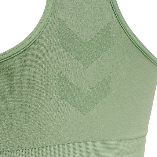 hmlTIF SEAMLESS SPORTS TOP, BASIL, packshot