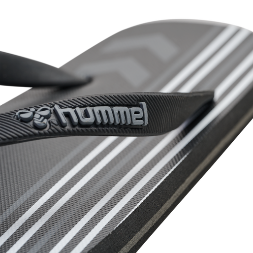 MULTI STRIPE FLIP FLOP, BLACK, packshot