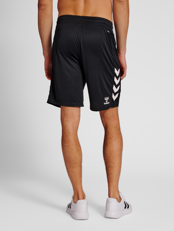 hmlCORE XK POLY SHORTS, BLACK, model