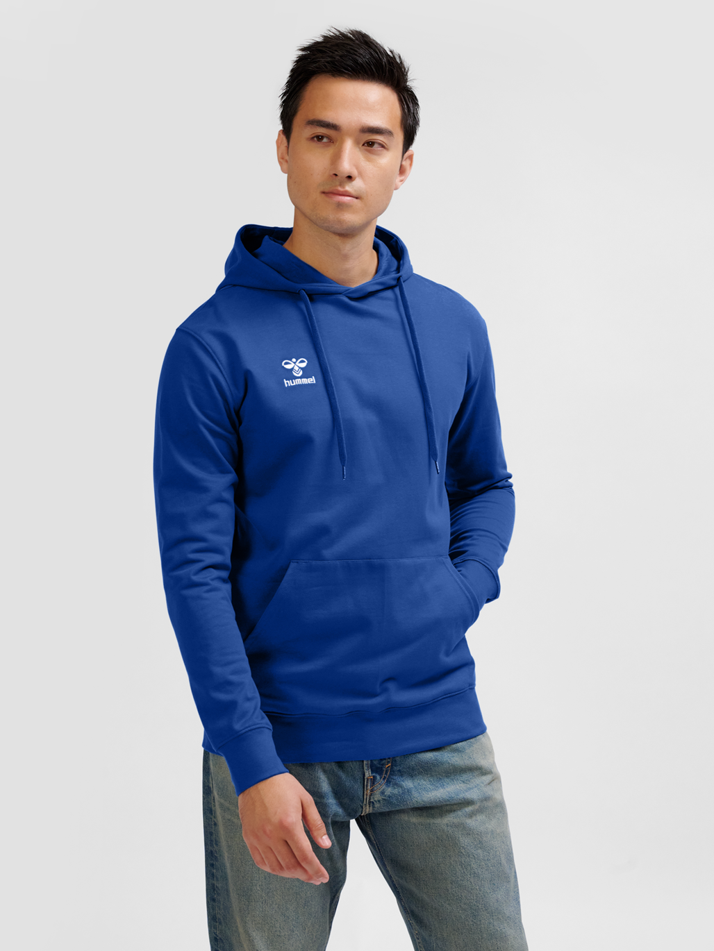 hummel GO 2.0 HOODIE TRUE BLUE hummel