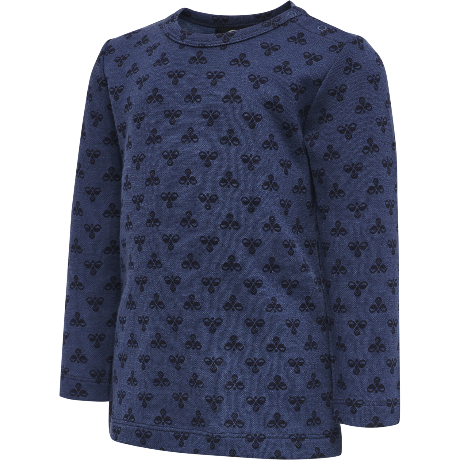 Hummel Vilmo T Shirt L S Dark Denim Hummel Net