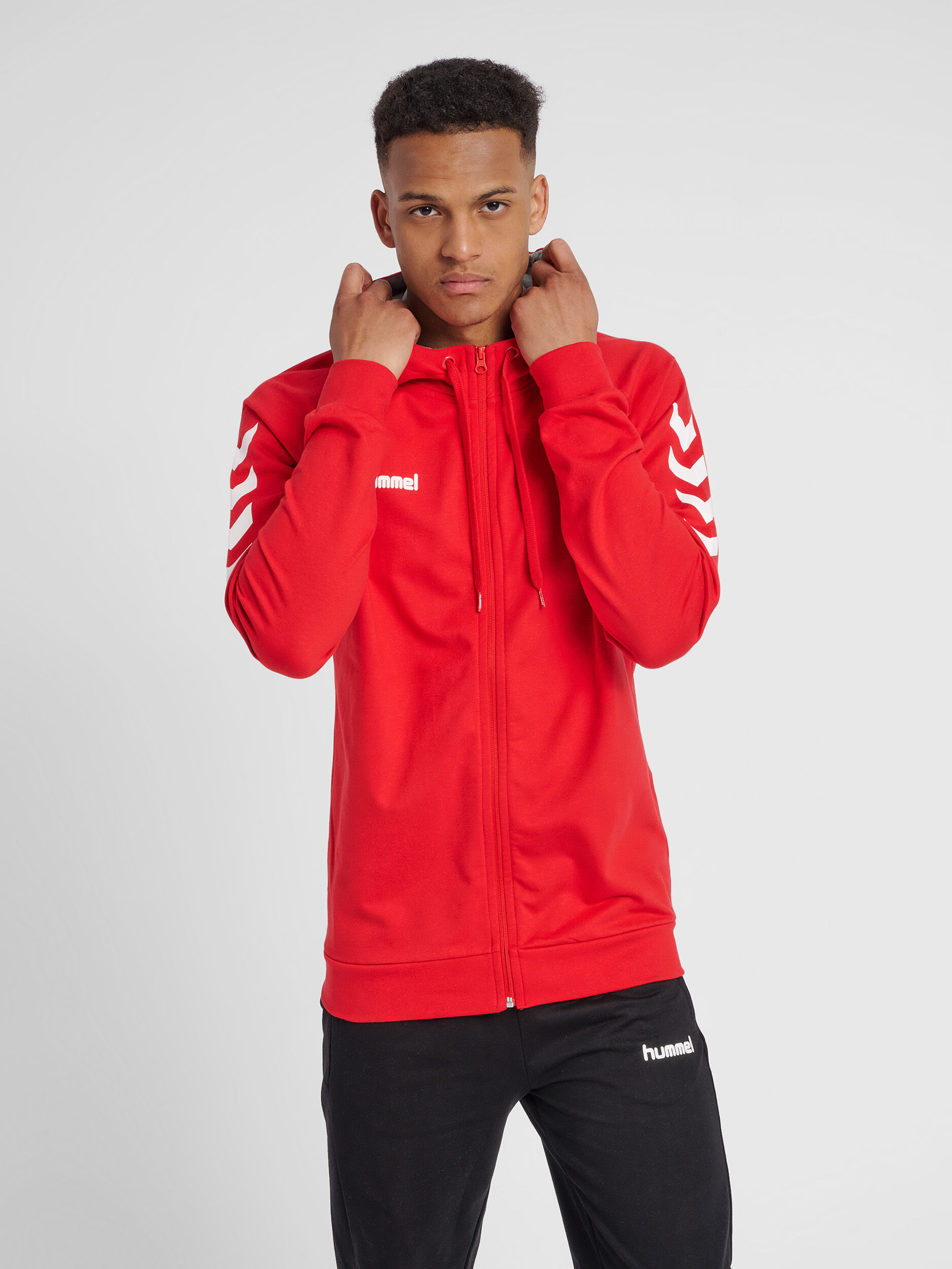 HMLGO COTTON ZIP HOODIE