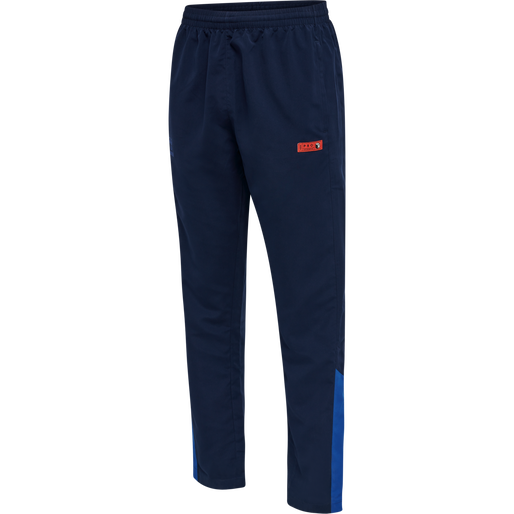 hmlPRO GRID WOVEN PANTS, MARITIME BLUE, packshot