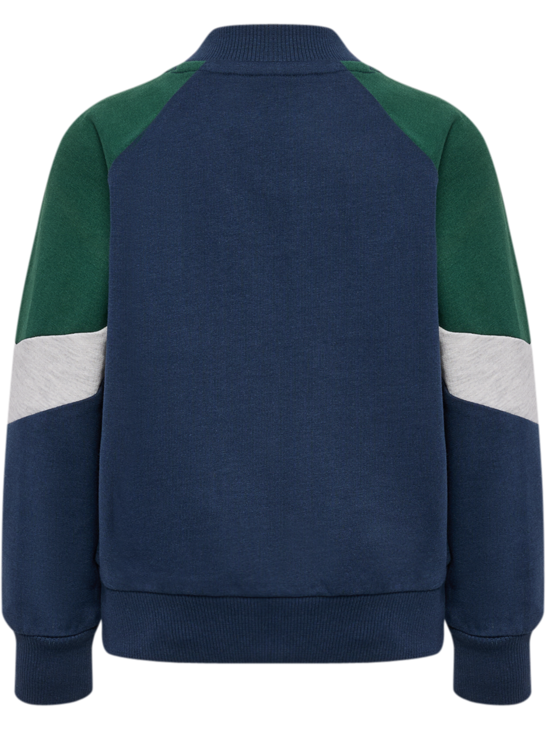 hmlMINI LOOSE BLOCK ZIP JACKET, DRESS BLUES, packshot