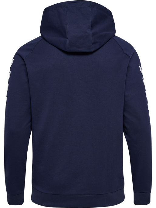 HMLGO COTTON HOODIE, MARINE, packshot