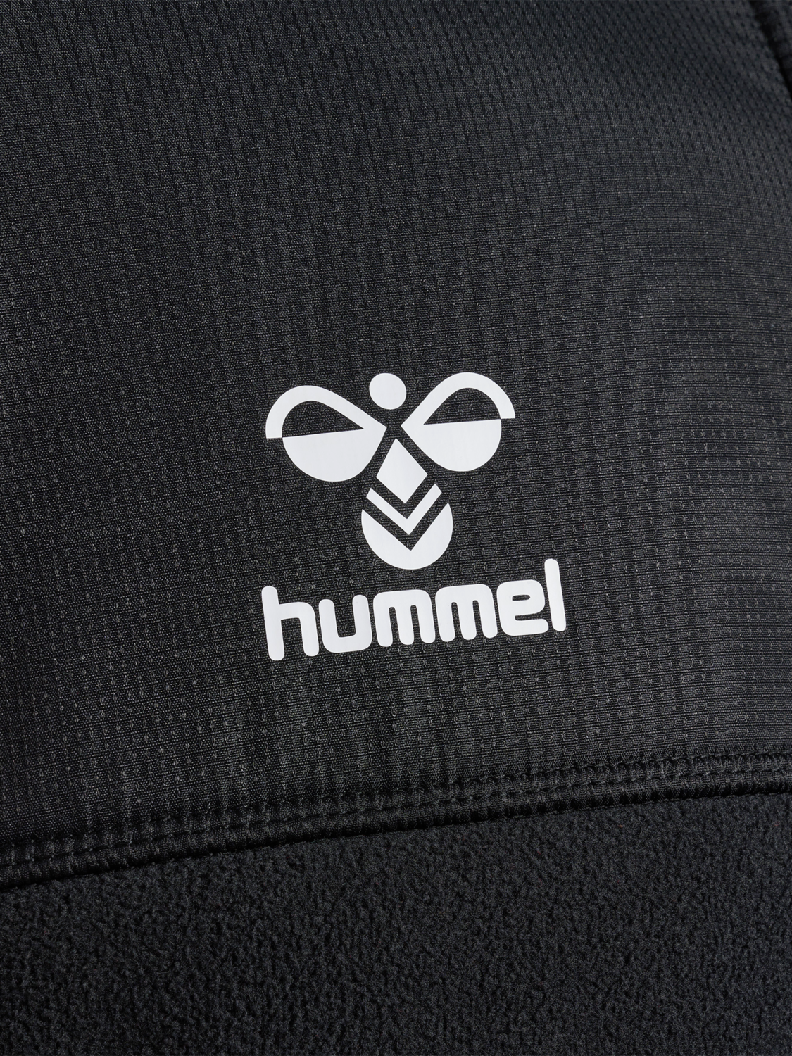 hmlGO FLEECE JACKET, BLACK, packshot