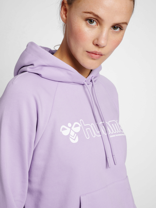 hummel NONI 2.0 HOODIE - HEIRLOOM LILAC