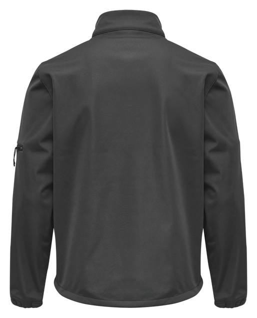 hmlNORTH SOFTSHELL JACKET, ASPHALT, packshot