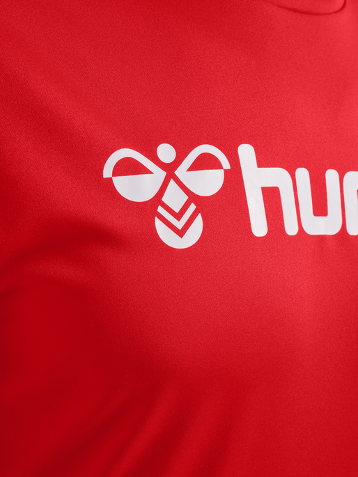 hmlLOGO JERSEY S/S, TRUE RED, packshot