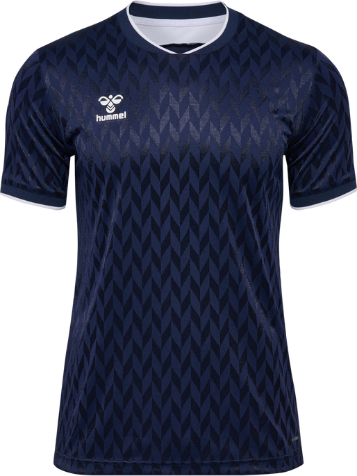 hmlMATCH LEGEND JERSEYS S/S, MARINE, packshot