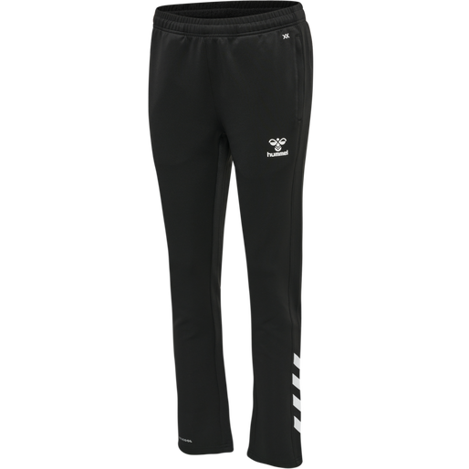 hmlCORE XK POLY PANTS WOMAN, BLACK/BLACK, packshot