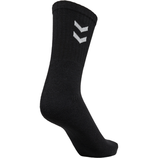 3-Pack Basic Sock, BLACK, packshot