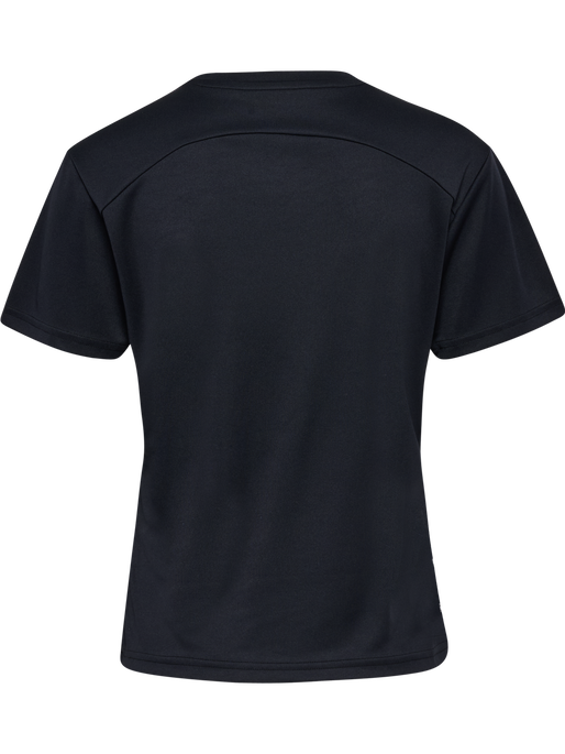 hmlPULSE TRAINING W T-SHIRT S/S, BLACK, packshot