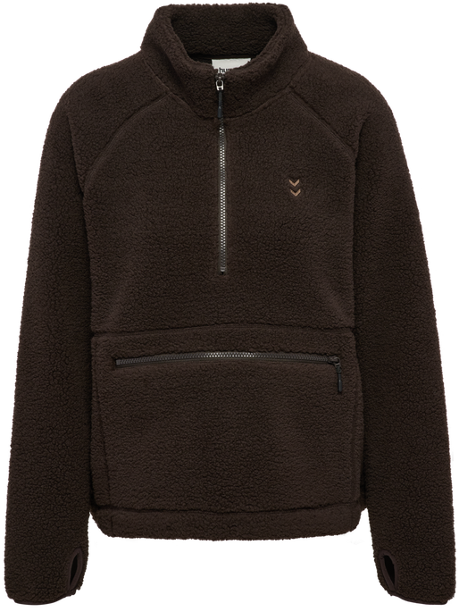 hmlPULSE FLEECE W PULLOVER, AFTER DARK, packshot