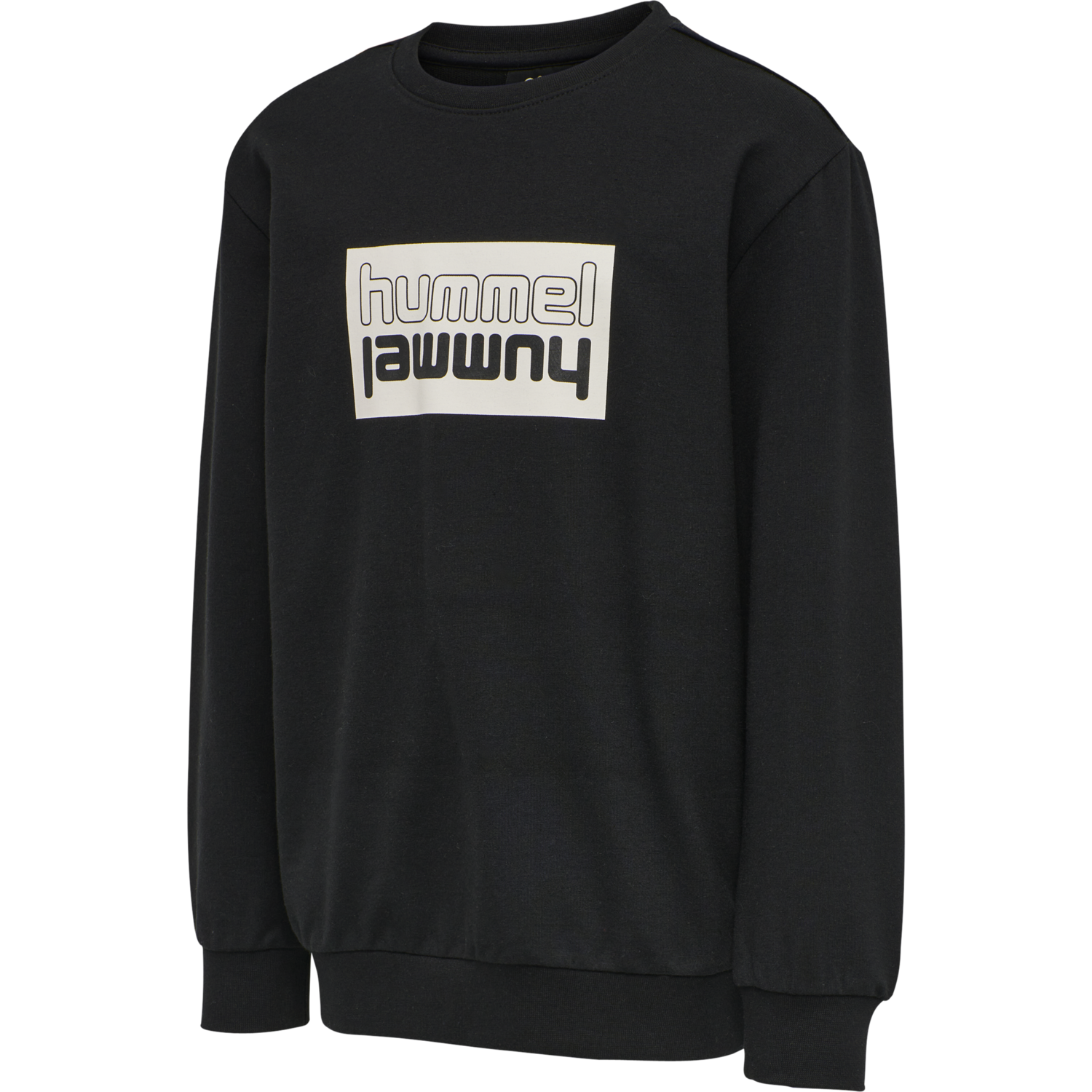 hmlDUO SWEATSHIRT, BLACK, packshot