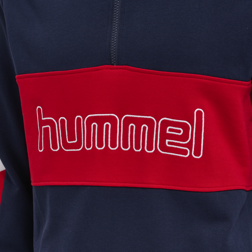 hmlIC CLAUDE HALF ZIP SWEATSHIRT, 7666, packshot