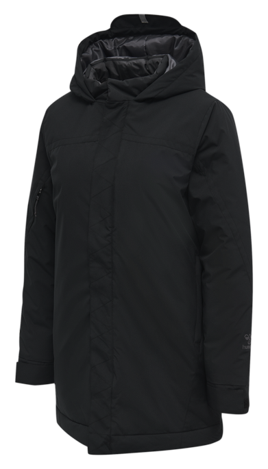 hmlNORTH PARKA JACKET WOMAN, BLACK, packshot