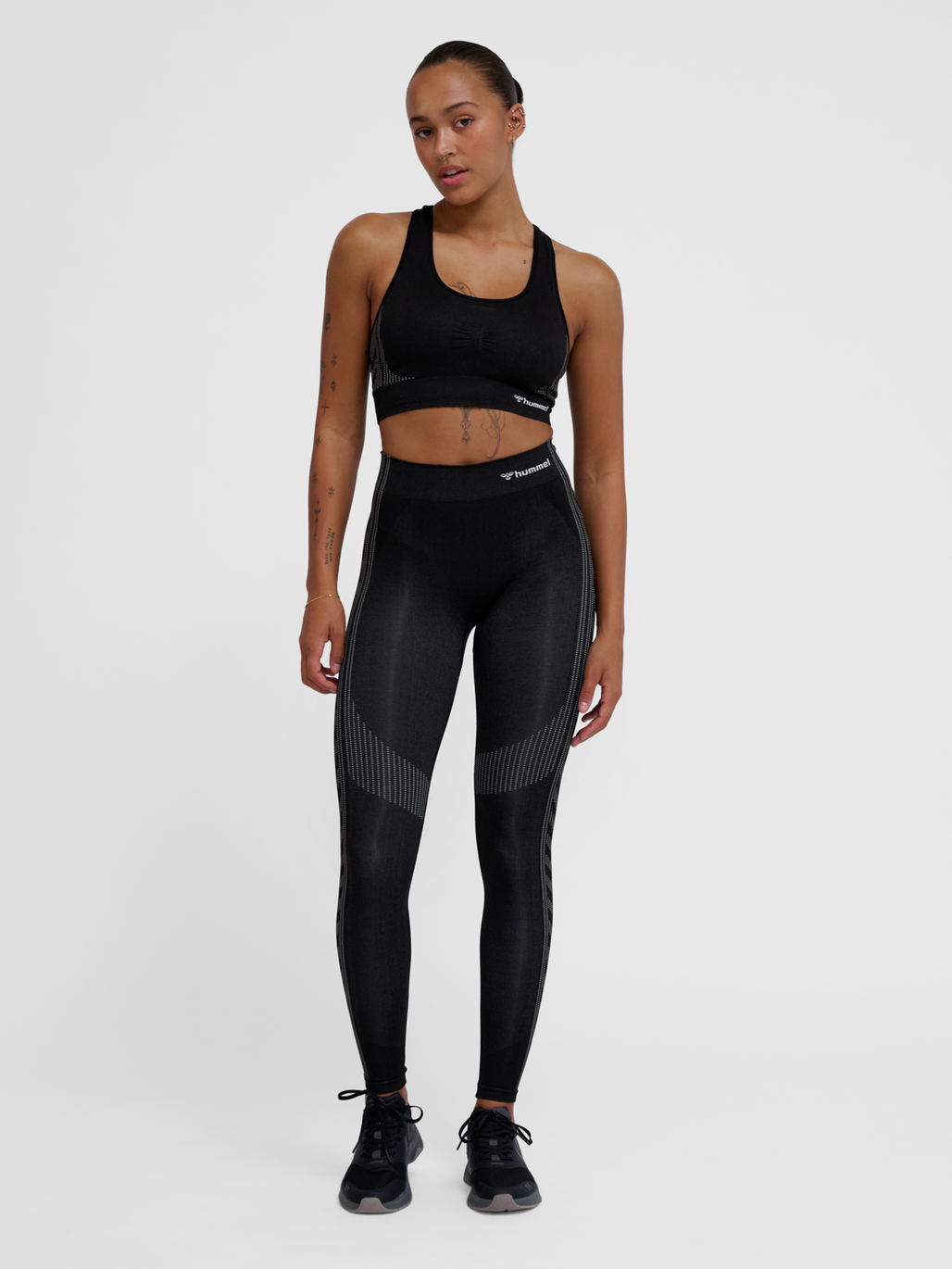 hummel MT SHAPING SEAMLESS MW TIGHTS BLACK hummel