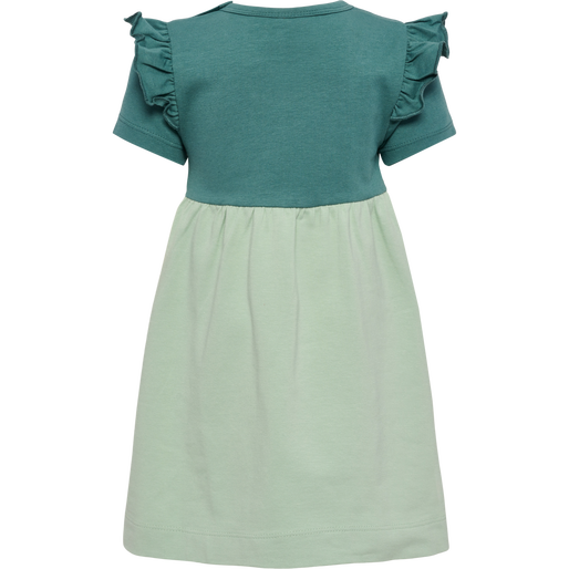 hmlTALYA DRESS S/S, SILT GREEN, packshot