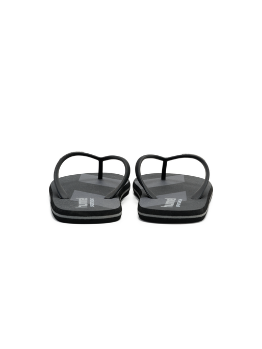 CHEVRON FLIP FLOP, BLACK, packshot