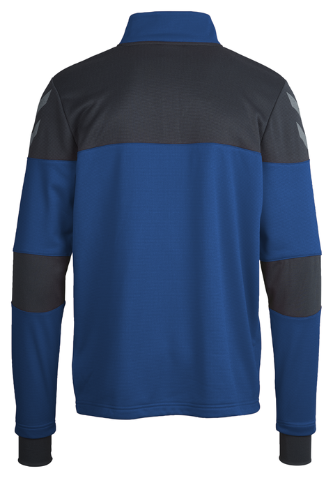 HUMMEL SIRIUS HALF ZIP SWEAT, TRUE BLUE, packshot