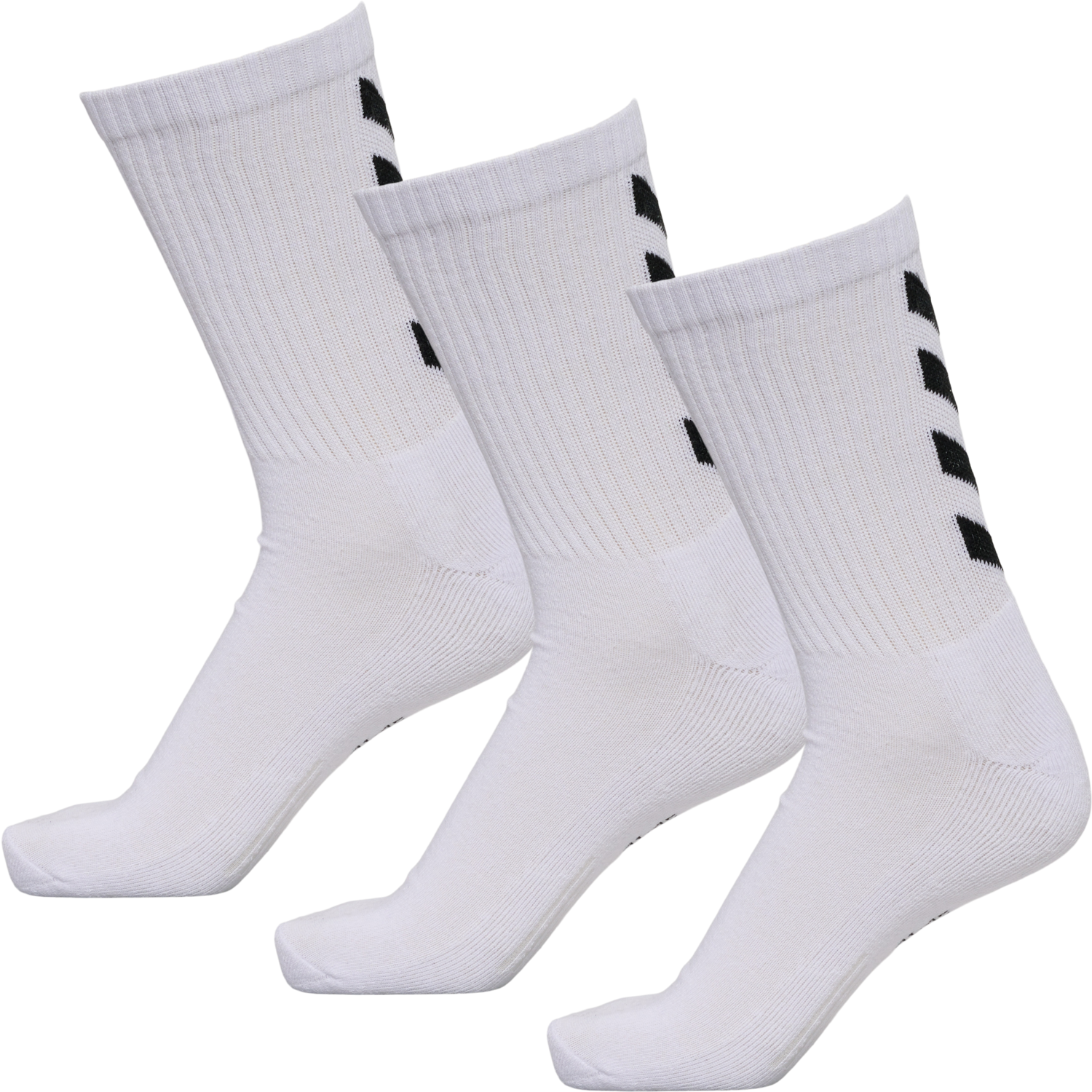 Hummel Training Fundamental 3-Pack Socken Herren weiß