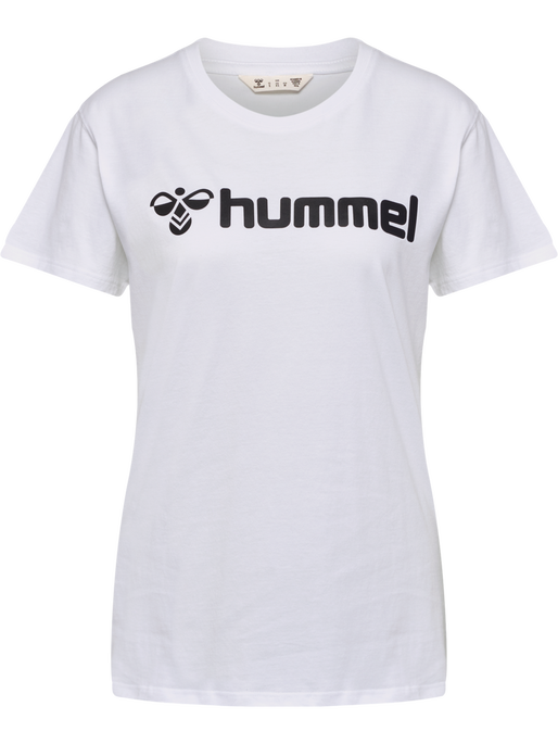 hmlGO 2.0 LOGO T-SHIRT S/S WOMAN, WHITE, packshot