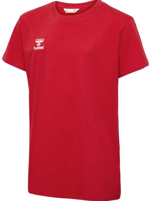 hmlGO 2.0 T-SHIRT S/S KIDS, TRUE RED, packshot