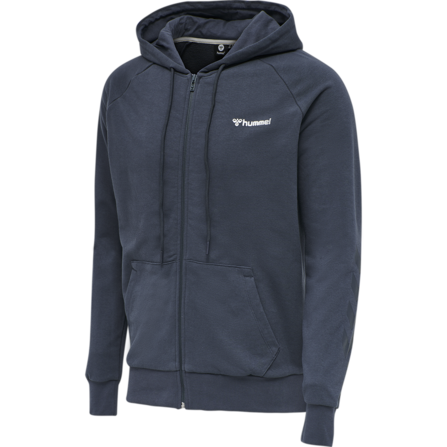 hmlISAM ZIP HOODIE, BLUE NIGHTS, packshot