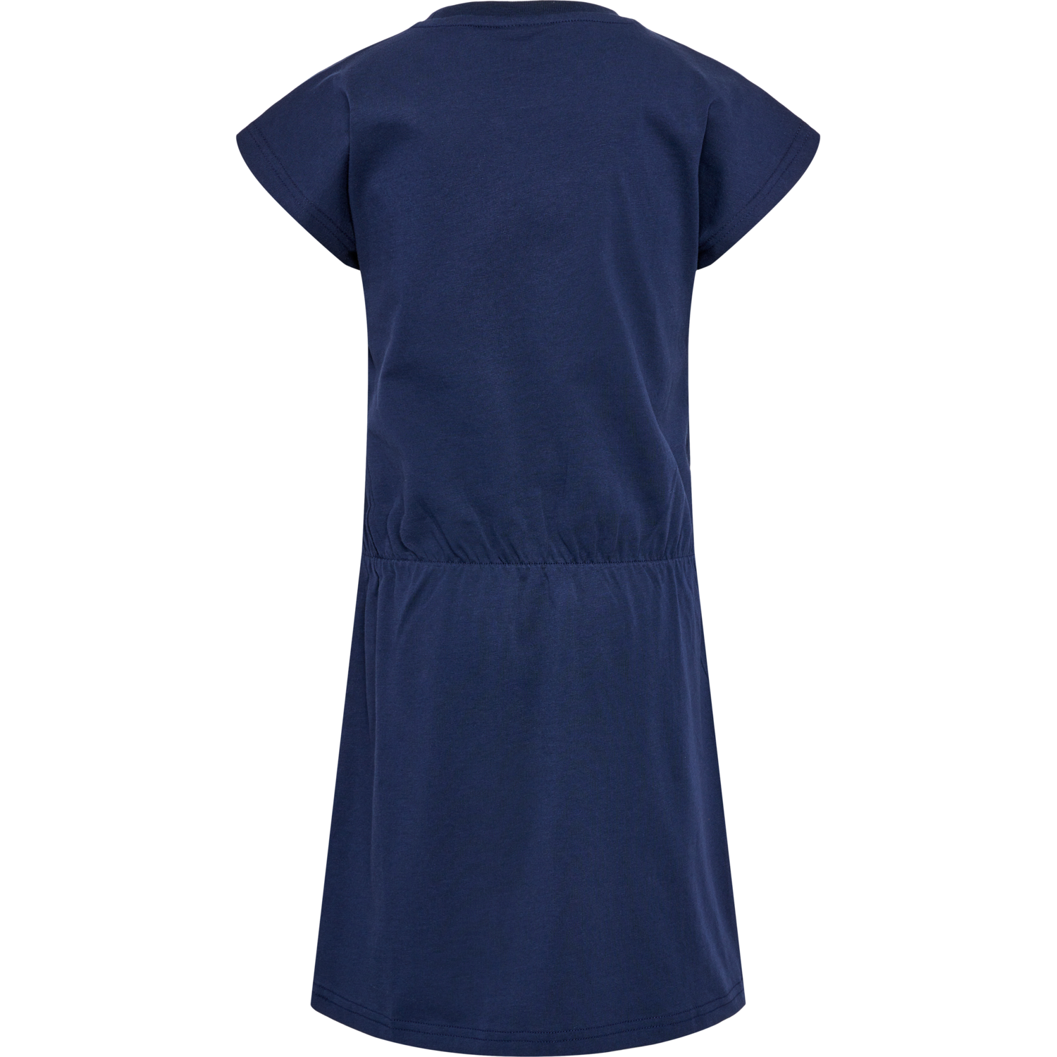 hmlFLOWY DRESS S/S, BLACK IRIS, packshot