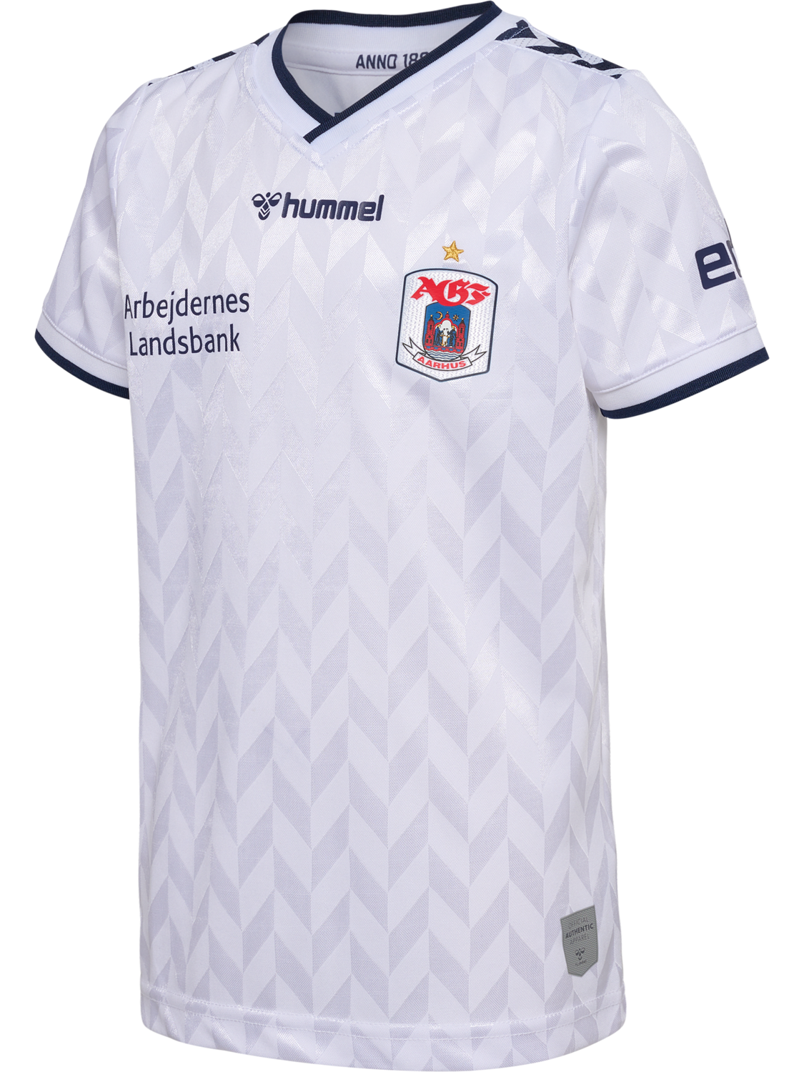 AGF 23/24 HOME JERSEY S/S KIDS, WHITE WO SPONSOR, packshot