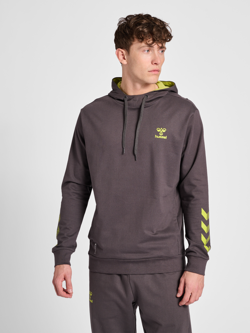 hummel OFFGRID COTTON HOODIE - FORGED IRON | hummel.net